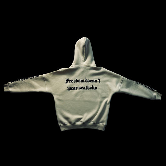 Freedom doesn't wear seatbelts - Hoodie beige